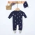 Baby Clothes Newborn Baby Clothes With Hat Printing Baby Jumpsuit Long Sleeve Boys And Girls' Underpainting Jumpsuit 11