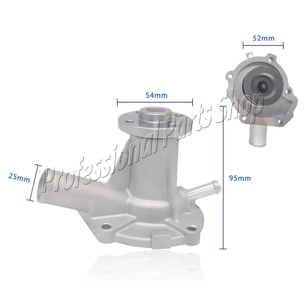 Водяной насос 15534-73030 для Kubota D750 D850 D950 V1100 V1200 Z500 Z600 B5200D (art.: 7a610401d) - 7a610401d