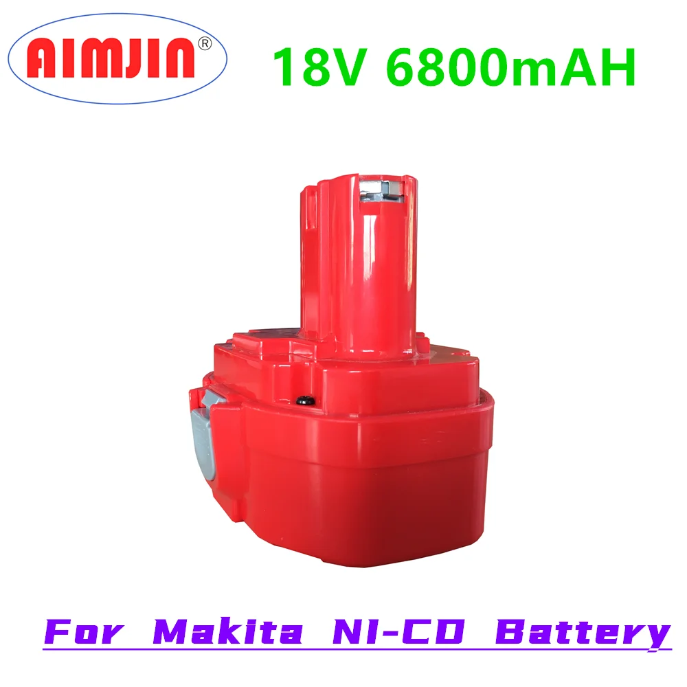 

Upgrade for Makita 1820 18V 6800mAH NI-CD NI-MH Battery Cordless Electric Drills 1822 1823 1833 1834 1835 1835F 192827-3 192829