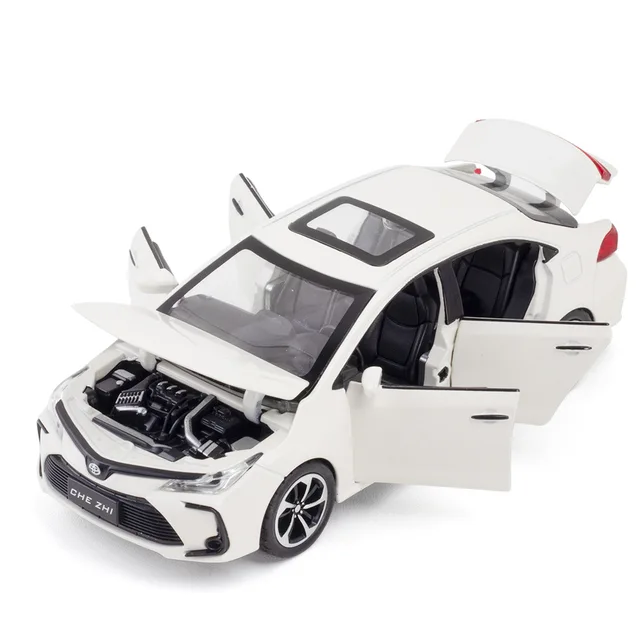 1:32 Toyota Corolla Alloy Car Die Cast Toy Car Model Sound and Light Children's Toy Collectibles Birthday gift 3
