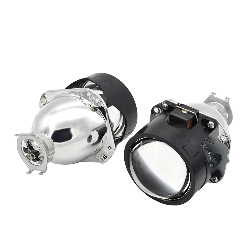 Биксеноновый мини проектор 2 5 дюйма квадратная маска Hid H1 ксеноновый комплект для
