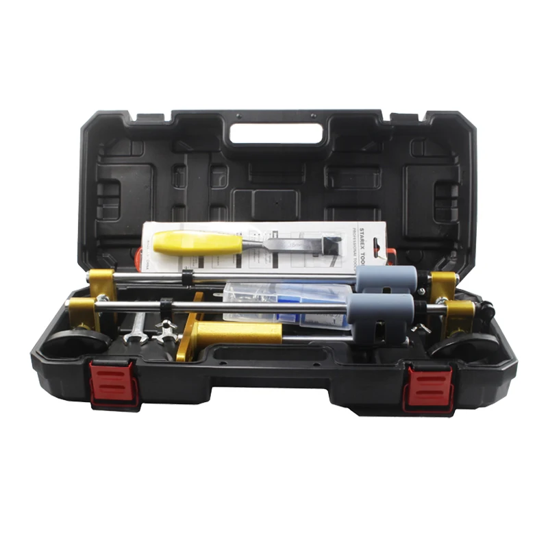 Wooden Door Hole Opener Slotting Machine Multi-function Woodworking Wood Door Lock Mortise Template Fixture Tool Kit