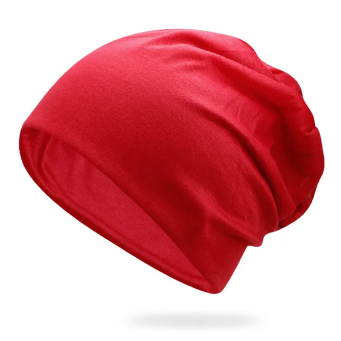 New Fashion Summer Women Men Stylish Beanie Hat Autumn Male Thin Soft Solid Color Stretch Cap Gorra Hombre 16