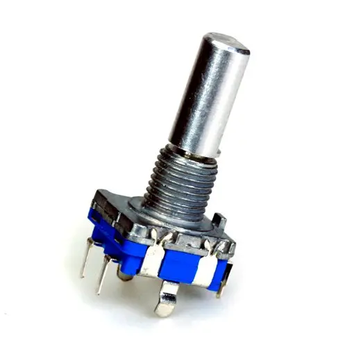 10pcs 12mm switch rotary encoder with key switch