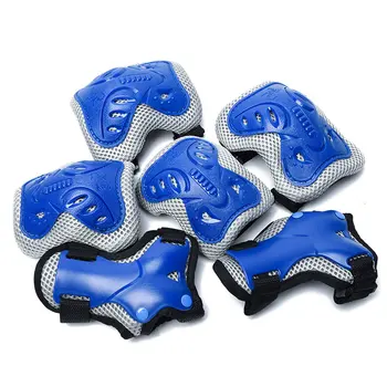 

Thickened Children'S Skating Protective Gear Set Scooter Balancing Car Riding Bicycle Skating Knee Pads Elbow 6 Sets