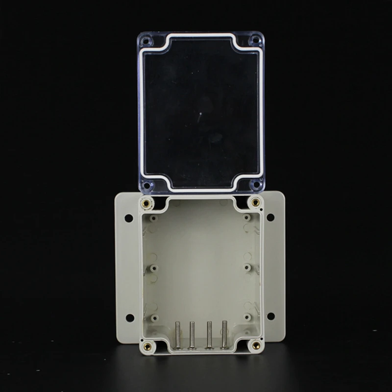 115x90x68 мм ABS пластик IP65 водонепроницаемый распределительная коробка для проводов прозрачный открытый корпус прозрачный разъем проект коробка установлен корпус
