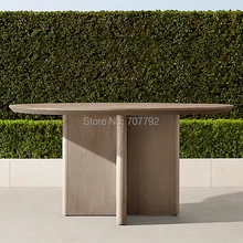 Классический стиль погода тик уличная мебель, Круглый… стол