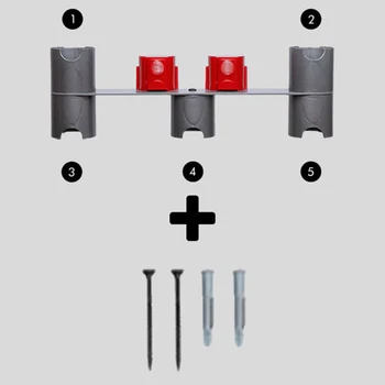

Wall mounted Storage rack Screws Nuts Tool For Dyson V7 V8 Unit Holder
