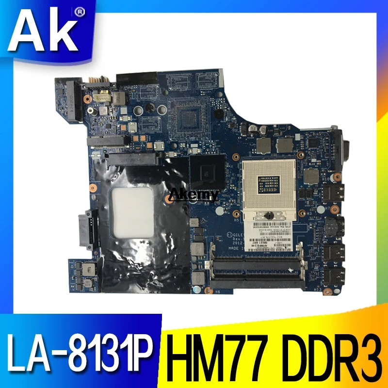 QILE1 LA-8131P для For Lenovo thinkpad E430 E430C материнская плата ноутбука FRU 04W4018 04Y1168 PGA989 HM77 DDR3 100%