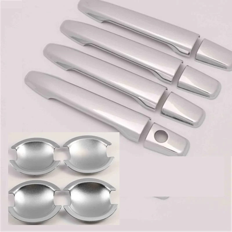 

for Mitsubishi ASX 2010-2018 ABS Chrome Door Handle Bowl Door handle Protective covering Cover Trim Car Styling