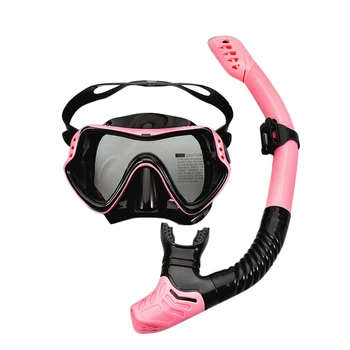 

1 Set of Diving Kit Durable Anti-fog Portable Silicone Diving Goggles Breathing Tube Swim Equipment Diving Tool