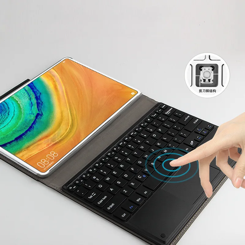 Чехол для Huawei MatePad Pro 10 8 дюйма Женская фотография защитный чехол планшета с Bluetooth