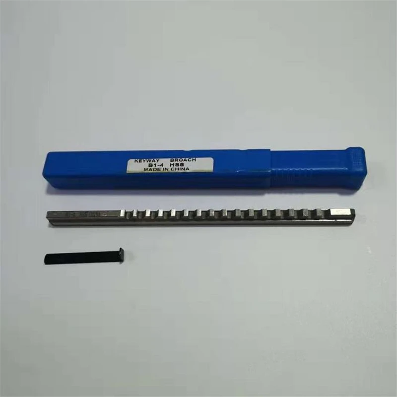 4 мм B1 Push Type Keyway Broach метрический размер HSS Режущий инструмент для станка с ЧПУ
