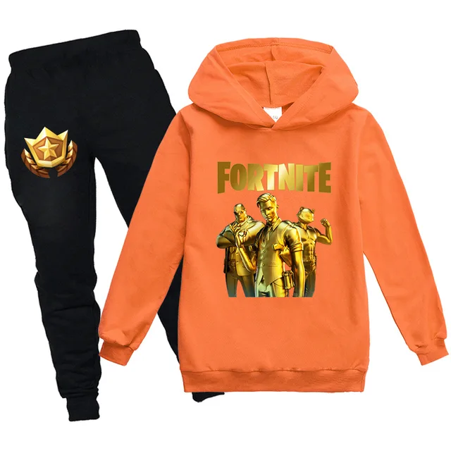 Spring Autumn Fortnite Pullover Hooded 