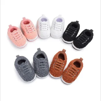 

New Winter Baby Shoes Infants Soft Sole First Walkers Antislip Toddler Warm Shoes Newborn Casual Shoes For Boys Girls