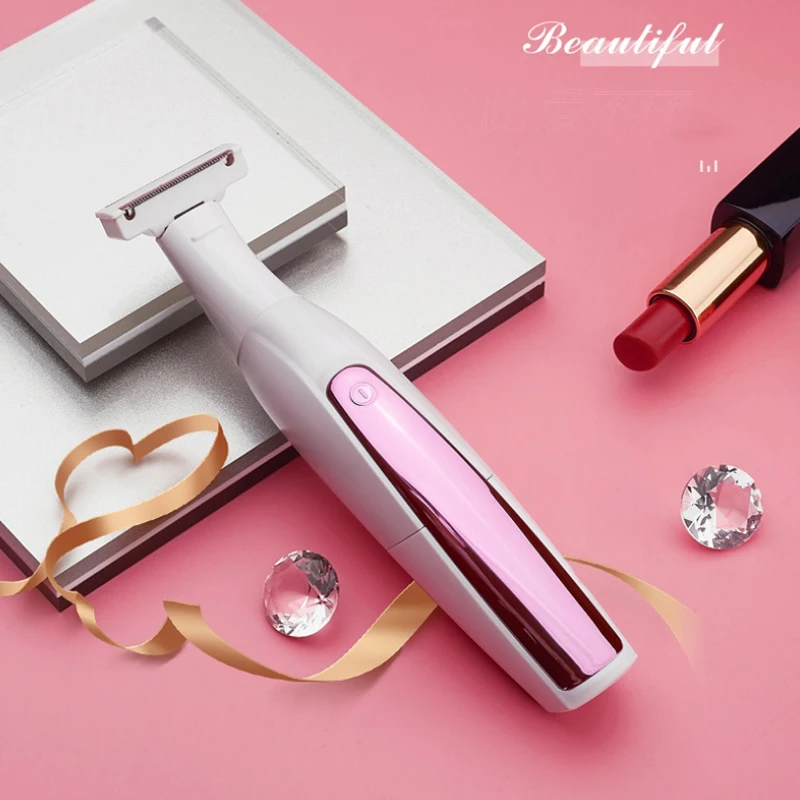 hair trimmer professional ABS ce one blade epilation brow shaping  eyebrow women maquina de barbear  all in one hair trimmer maybelline new york пудра для бровей brow drama shaping chalk