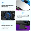 Mobile Phone Radiator Adjustable Portable Gaming Phone Cooler Cooling Fan Holder Heat Sink Universal For 4-6.5 Inches Phones ► Photo 2/6