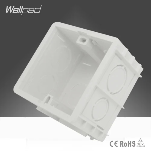 Plastic Wall Plate Wall Switch Socket Mount Junction Box type 86 Switch Cassette enclosure flush box for Big base back switch