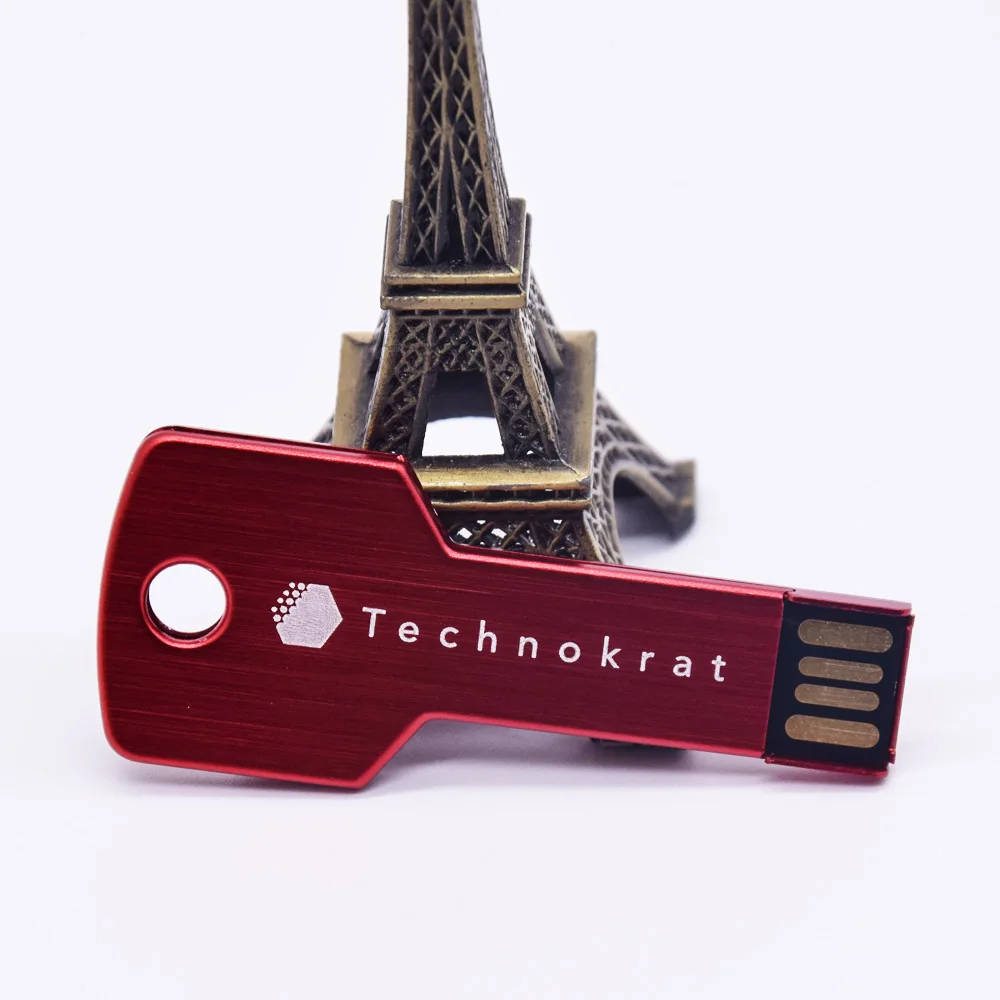 Высокоскоростная Usb флешка с логотипом Personalizado металлический флеш накопитель 4 ГБ