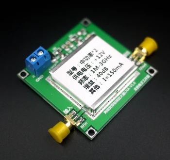 

Radio Frequency Broadband Medium Power Amplifier LNA (1MHZ-3GHz Gain: 40dB)