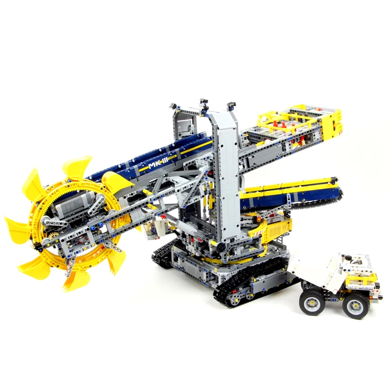 

3929pcs Building Block Bricks 20015 Compatible with Legoingly Bucket Wheel Excavator Technic 42055 Educational Toy Birthday Gift
