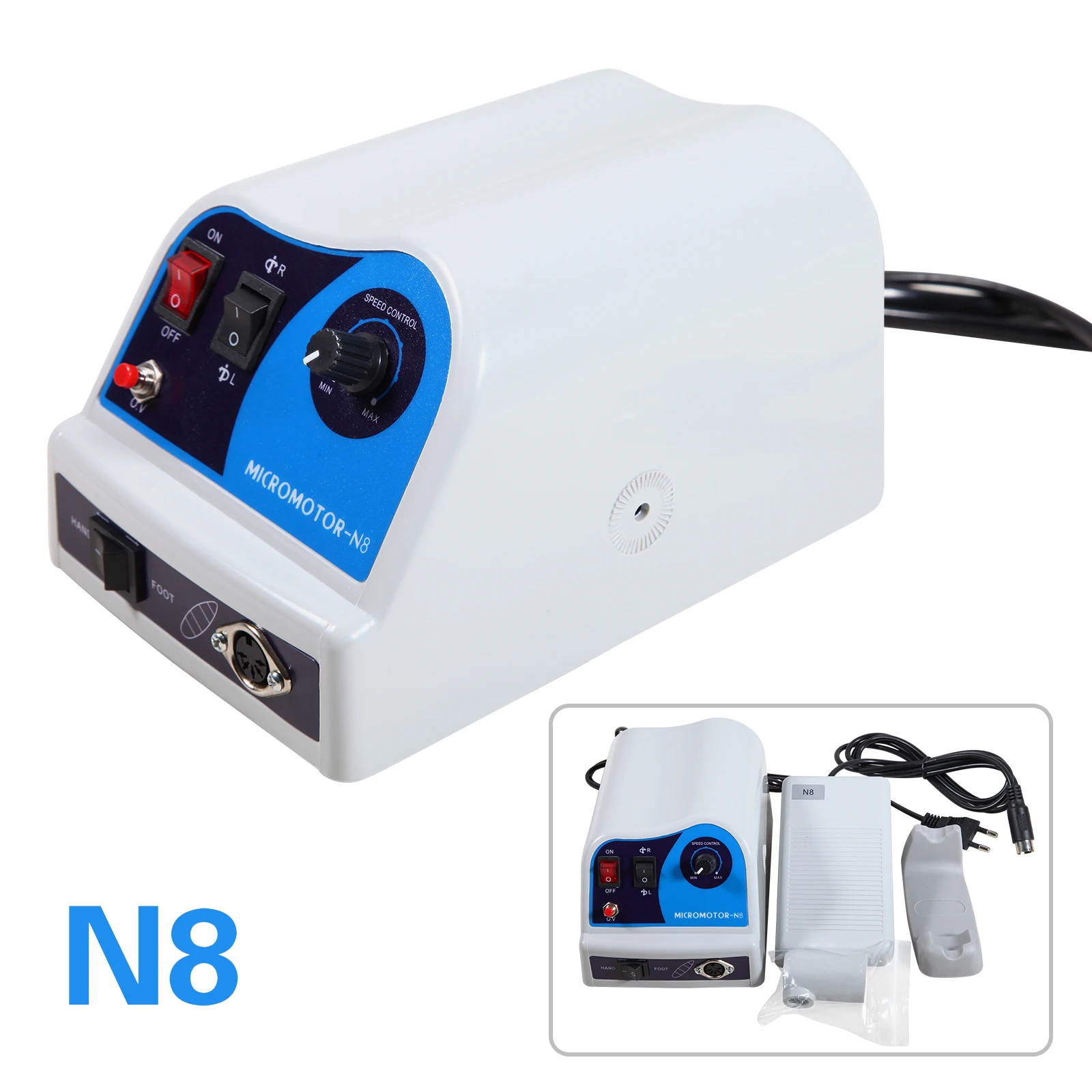 Dental Lab Marathon Lucidatrice Lucidatrice Micromotore Odontoiatria Denti Modello Dentale