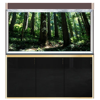 

[JX-9819] Fish Tank Background HD Natural Series Aquarium Sticker Mural Decoration Painting Pattern Size Can Be Customized