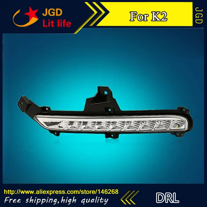 Бесплатная доставка! Дневные ходовые огни для KIA RIO K2 6000 12 В 2015 к|daytime running lights|drl daytime