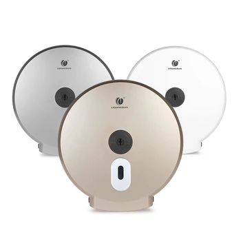

коробка для салфеток Tissue Dispenser Wall-mounted Round Paper Towel Dispenser Storage Box for Big Paper Towel Roll