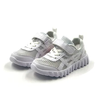 

New style breathable casual boys' light running single net sneaker in summer