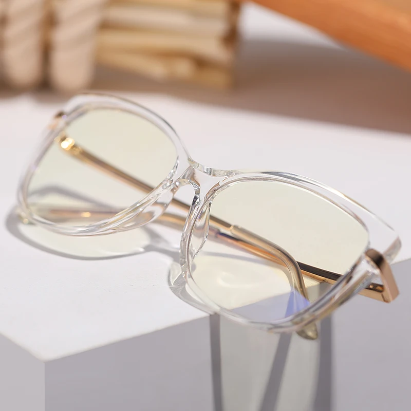 Women's UV400 Blue Light Blocking Eyeglasses - Anti-Blue Ray Optical Frame