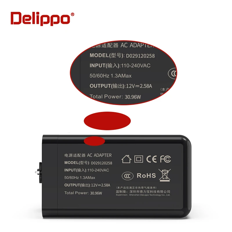 Новый 12V2.58A 36 Вт A1625 RC2 00001 адаптер переменного тока зарядное устройство для Microsoft