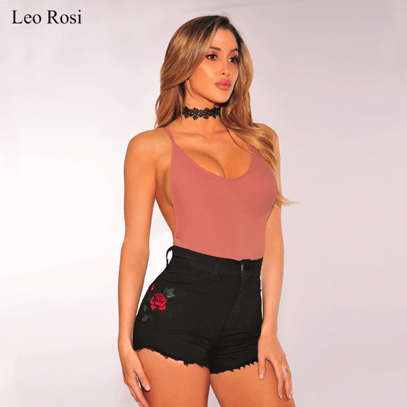 Leo Rosi 2019 джинсовые шорты с высокой талией сексуальные кисточками для женщин лето