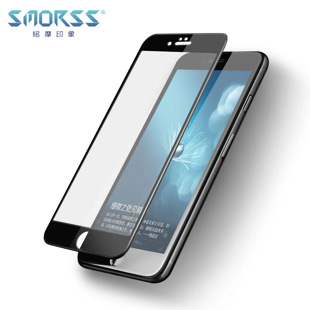 SMORSS 2 шт матовая защитная пленка для телефона iphone 6 plus полноэкранная мягкая кромка
