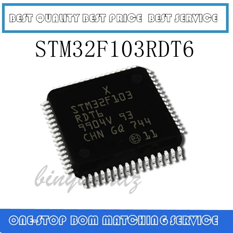5 шт. 10 шт. STM32F103RDT6 STM32F103 RDT6 LQFP-64 микроконтроллер лучшего качества