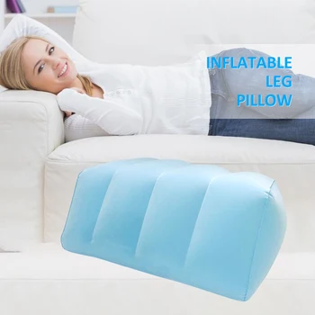 

Inflatable Rhombus Leg Pillow Portable Relief Fatigue Pillow Shaped Beautiful Leg Slope Pillow Body Elevate Feet Knee To Relieve
