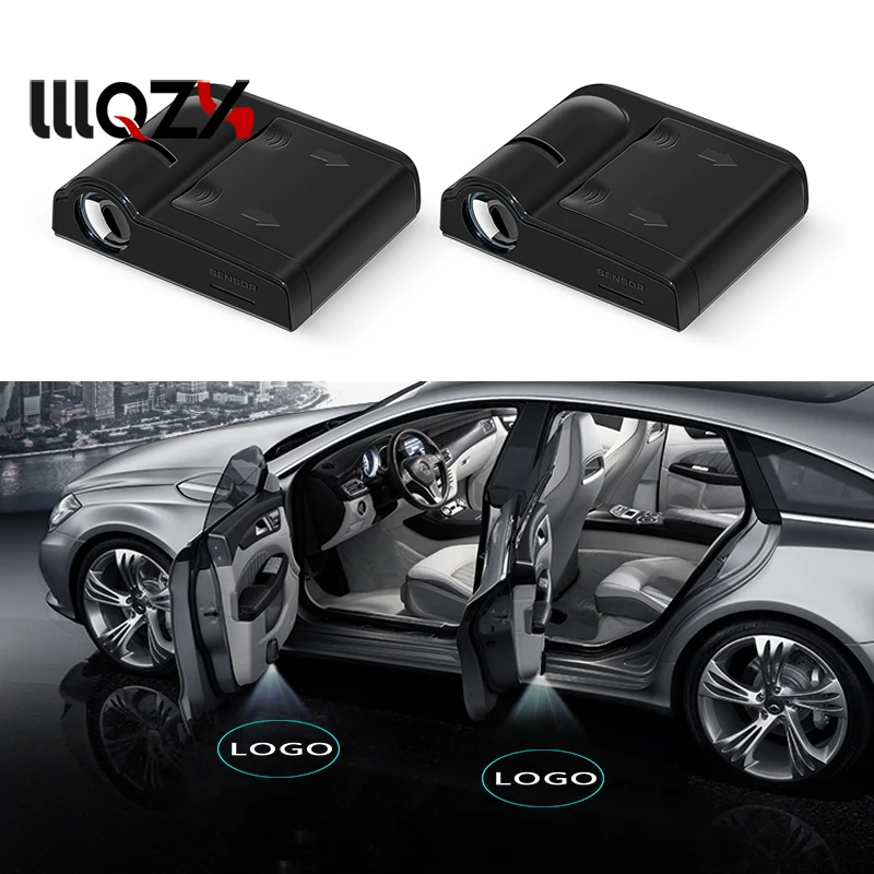 

1PCS Wireless Led Car Door Welcome Laser Projector Logo Ghost Shadow Light For Volkswagen Ford BMW Toyota Kia Mazda Audi Nissan