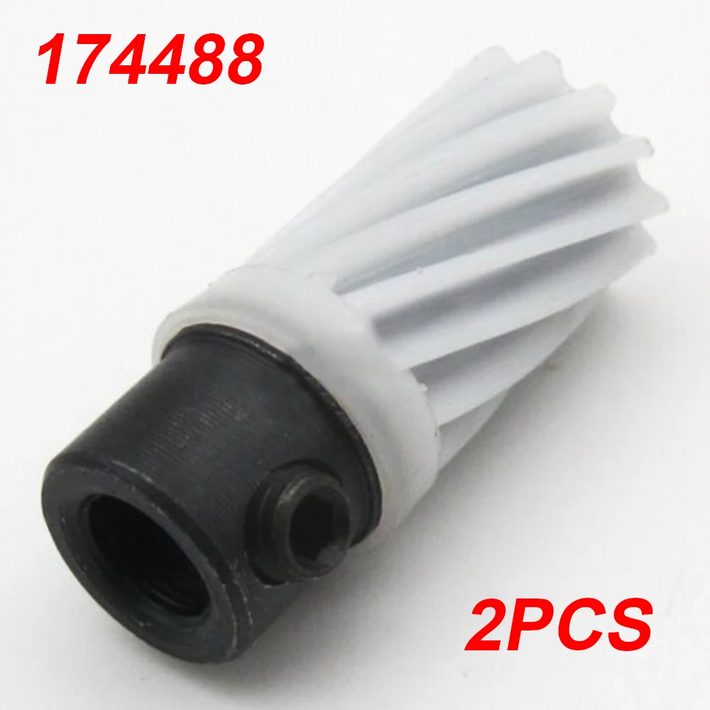 

2 Pcs Driving Gears Shaft Sewing Machine Parts For 1488 1490 1492 2001 2005 2010