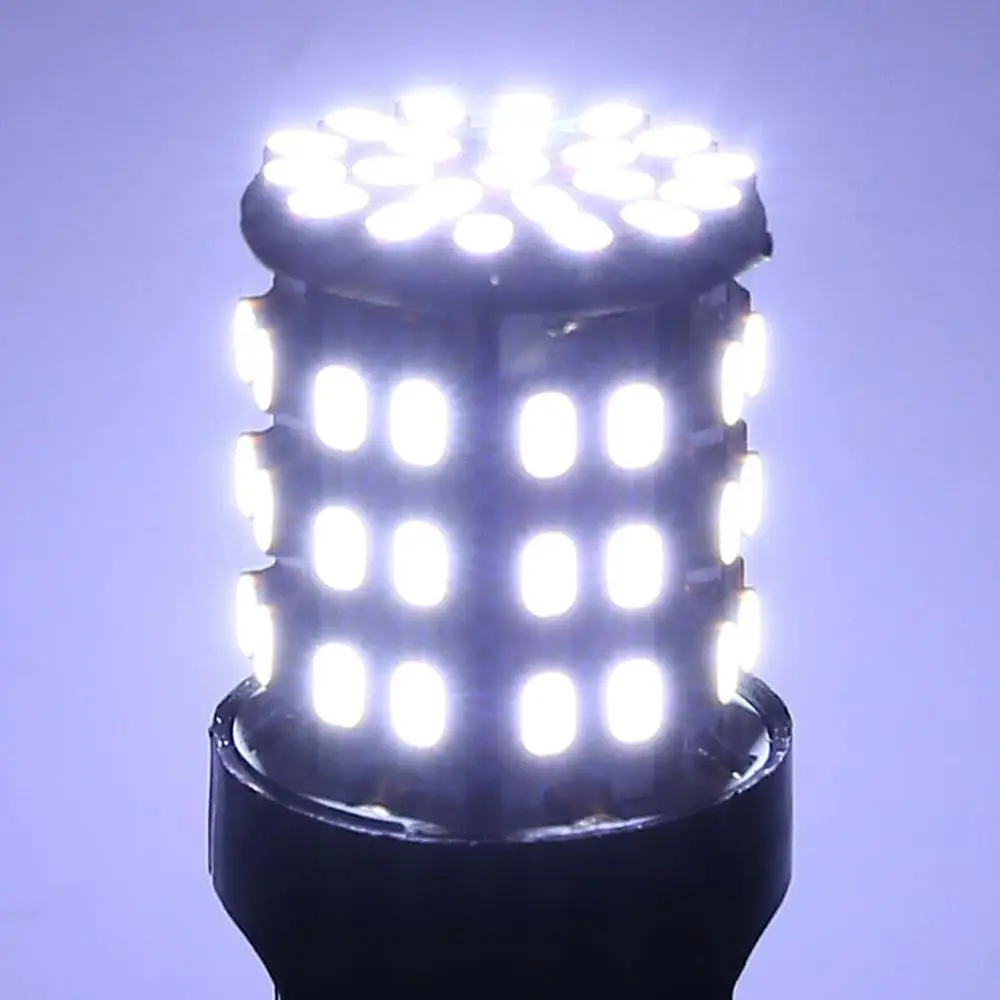 

Car 1x T20 Lamp Universal Car Brake Light 12V White 6000K LED5W T20 Tail Stop Brake Light Bulb Lamp White