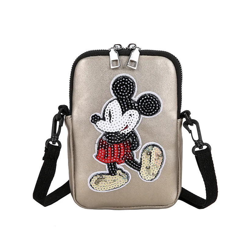 Disney shoulder bag Mickey mouse lady messenger shoulder cartoon bag female new casual messenger shoulder bag - Цвет: 1