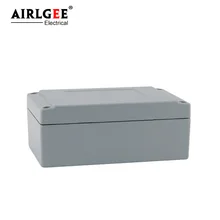 160*100*65 мм IP66 водонепроницаемый литая алюминиевая распределительная коробка электрическая коробка, коробка управления промышленный кабель закрывающаяся коробка