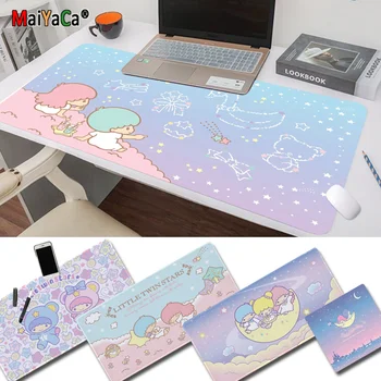 

MaiYaCa Funny Little Twin Stars Laptop Computer Mousepad Rubber PC Computer Gaming mousepad