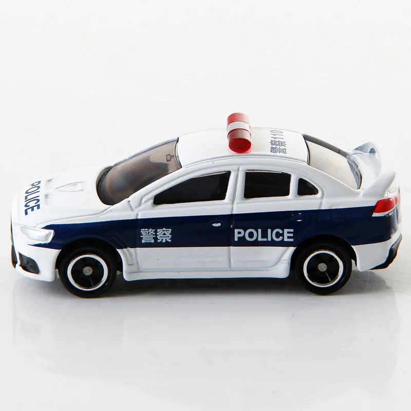 S10 Такара томика CN-04 Mitsubishi Lancer Evolution Patrol полицейский автомобиль 1/64 металлический литой автомобиль модель автомобиля