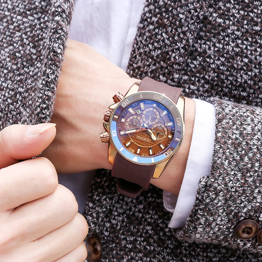 2022 New Men Watches OCHSTIN Top Brand Luxury Waterproof Quartz Watch For Men Date Sport Clock Male Relogio Masculino