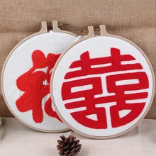 Китайский «сделай сам» Набор для вышивки с обручем рукоделие Наборы для практики вышивки крестом ремесло Современная Настенная художественная картина домашний декор
