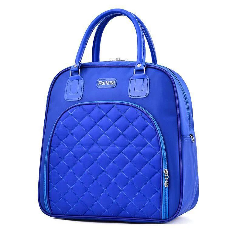 Blue Travel bag Большая вместительная Женская дорожная сумка, сумка для путешествий, одноцветная модная многофункциональная сумка для ручной клади, водонепроницаемая сумка для выходных - Цвет: Blue Travel bag