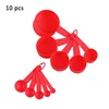 10pcs red