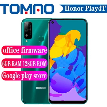 

Honor Play4T mobile phone 6GB RAM 64GB 128GB ROM 4000mAh Big Battery 48MP Dual Camera Kirin 810 Octa Core 1560x720 Google Play