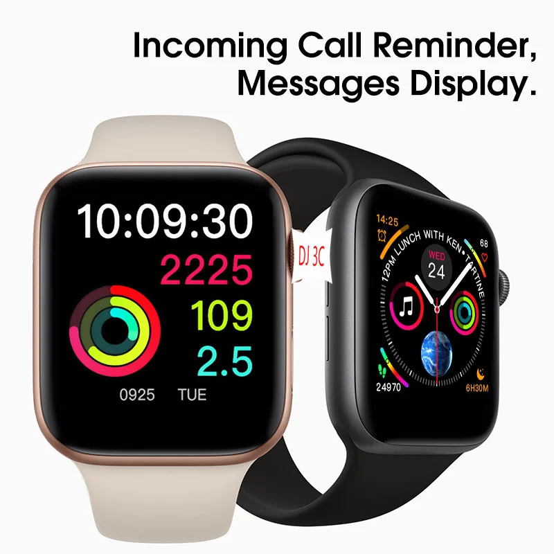 Водонепроницаемые Bluetooth Смарт-часы с gps серии 4 для мужчин и женщин Смарт-часы для Apple iOS iPhone Xiaomi Android смартфон