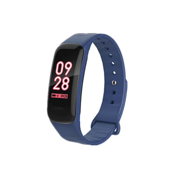 C1plus Smart watches sport waterproof for phone Smartwatch Heart Rate Monitor Blood Pressure Functions For Women men kid - Цвет: Blue
